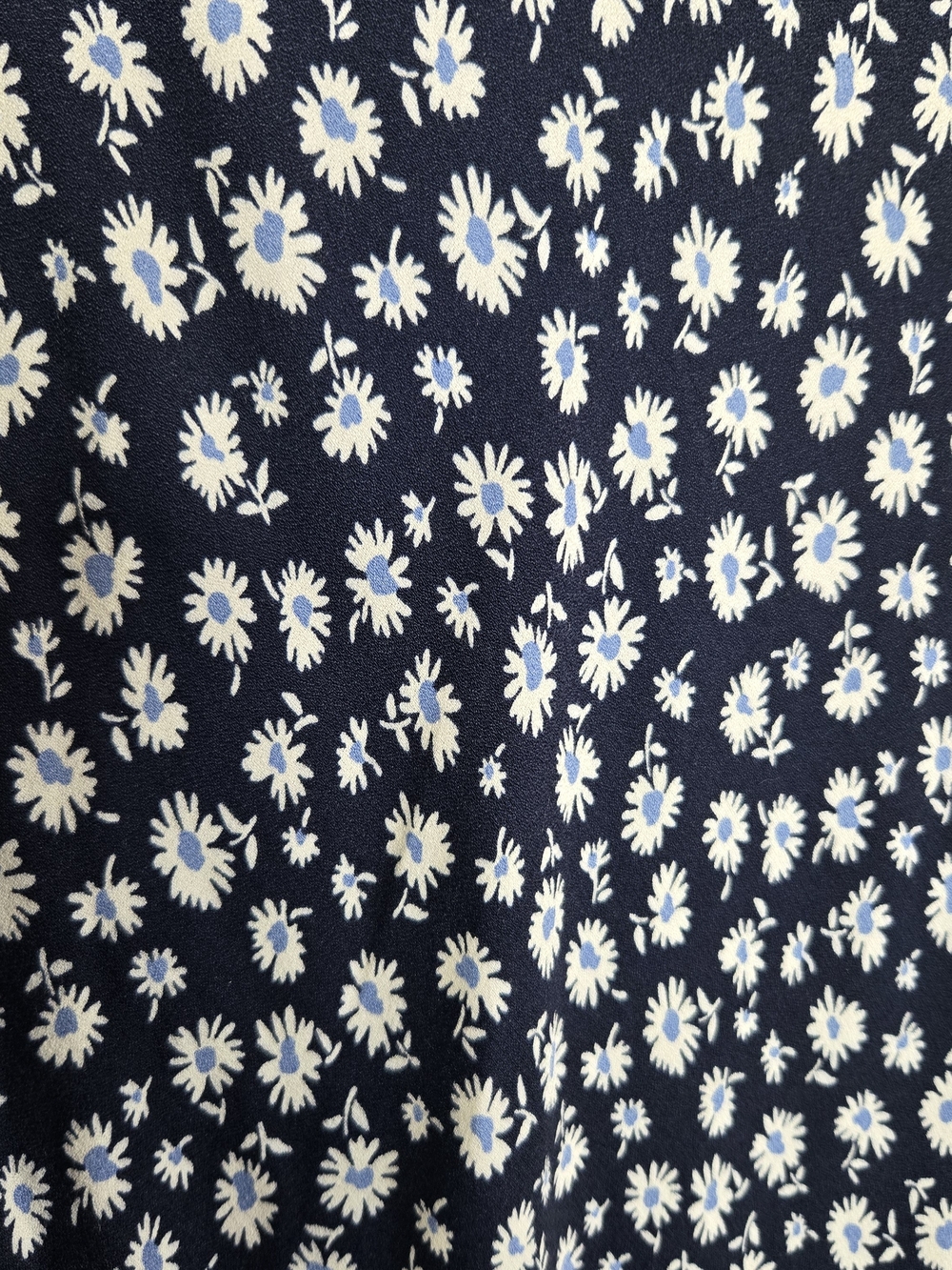 Reformation Beauden Floral Midi Dress Navy Daisy Sleeveless Size Large - Picture 3 of 11